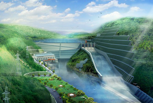 官渡老挝南塔河1号水电站项目
